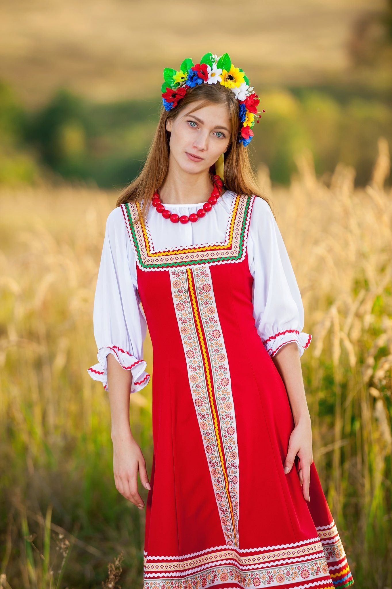 Women in Slavic costumes in Belford Roche — step in, relax, and chat live