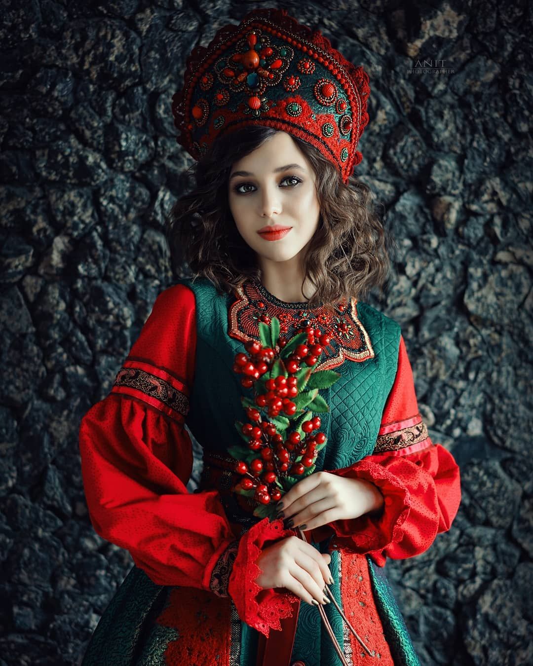Nude girl Women in Slavic costumes in Belford Roche